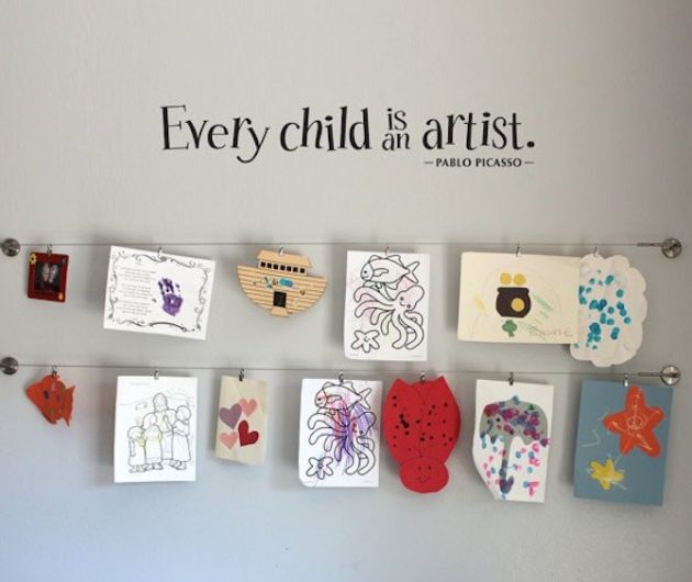 Дизайн детской: галерея работ ребёнка