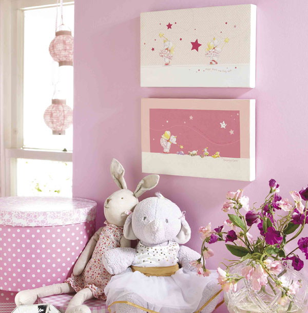 Идеи декора стен в детской комнате, фото № 31