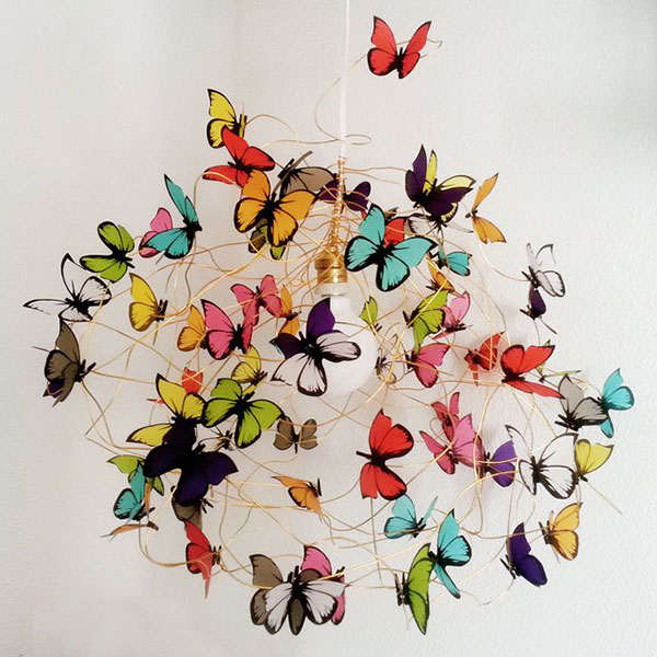 Бабочки как элемент дизайна интерьера, фото № 8