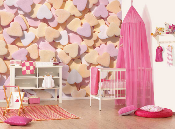 Идеи декора стен в детской комнате, фото № 27