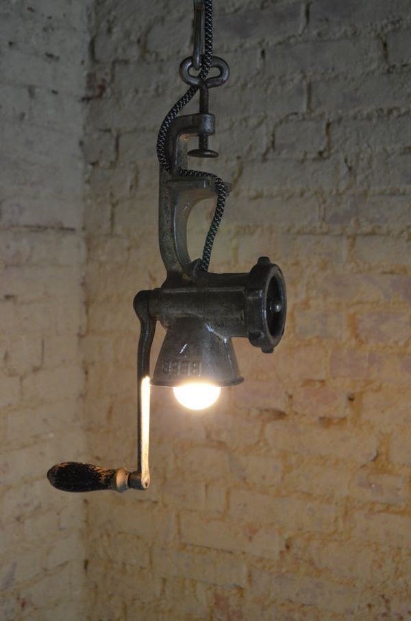 Лампы из подручных материалов: 29 вариантов необычных светильников, фото № 23