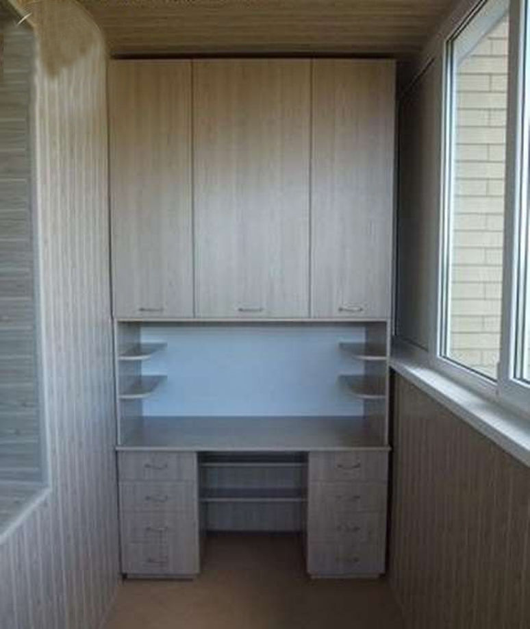 Шкафчики на балконе: 40 уютных идей для обустройства, фото № 11