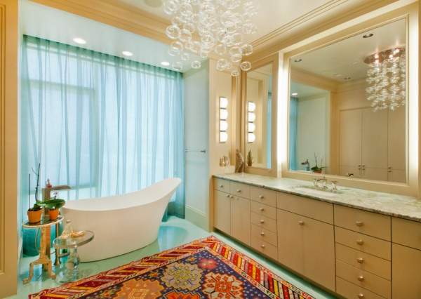 Красивые ванные комнаты - частные дома реальные фото
