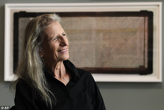 Selection process: The 63-year-old Leibovitz envisioned selecting 100 prints as a legacy for her three children, but ultimately landed at 156