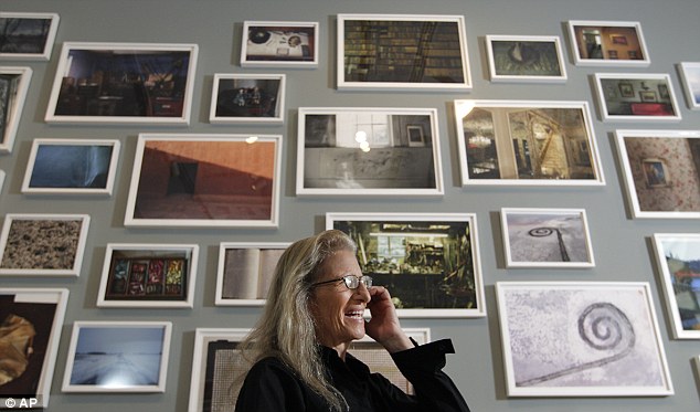Show time: Leibovitz intended her set of images to be available to museums and other institutions, but she had never envisioned it as a show