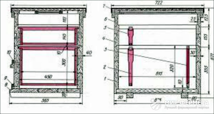 Улей лежак своими руками чертежи