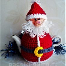 Грелка на чайник «Санта Клаус»
