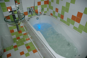 Ванная может быть выполнена в разных стилях.