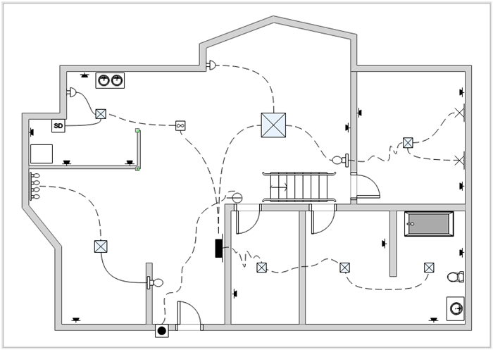 Common Home Wiring Diagram