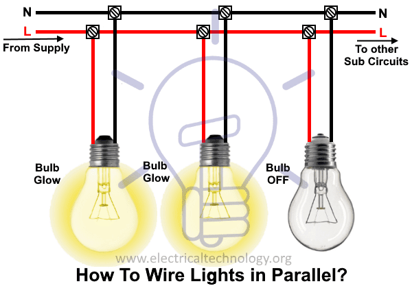 How To Wire Lights in Parallel?