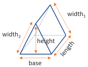 surface area triangular prism