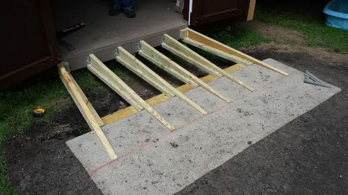 Adding a shed ramp to your shed floor
